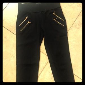 Women’s black size small pants.